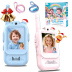 Video Walkie Talkies for Kids with 2.0 Inch Screen and Voice Changing Modes, 2 Pack All Vera Mart