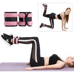 Neoprene Wrist and Ankle Weights with Dual Strap Security and Moisture-Wicking Lining All Vera Mart