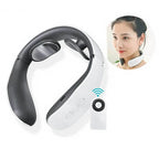Rechargeable Neck Massager with Four Pulse Contacts and Six Massage Modes All Vera Mart