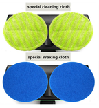 Dual Motor Electric Spin Mop with 180 Degree Swivel Head and Extendable Pole All Vera Mart
