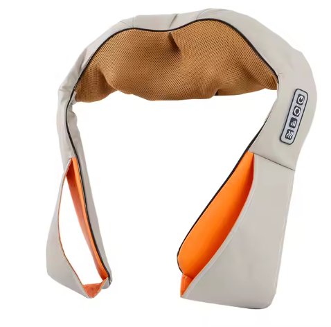 Abdominal Massager with Dual Rotating Heads and Heat Function, Rechargeable All Vera Mart