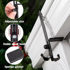 Mantel Hanger for Stockings with Dual Hooks and Adjustable Fit, Holds Up to 20 Lb All Vera Mart