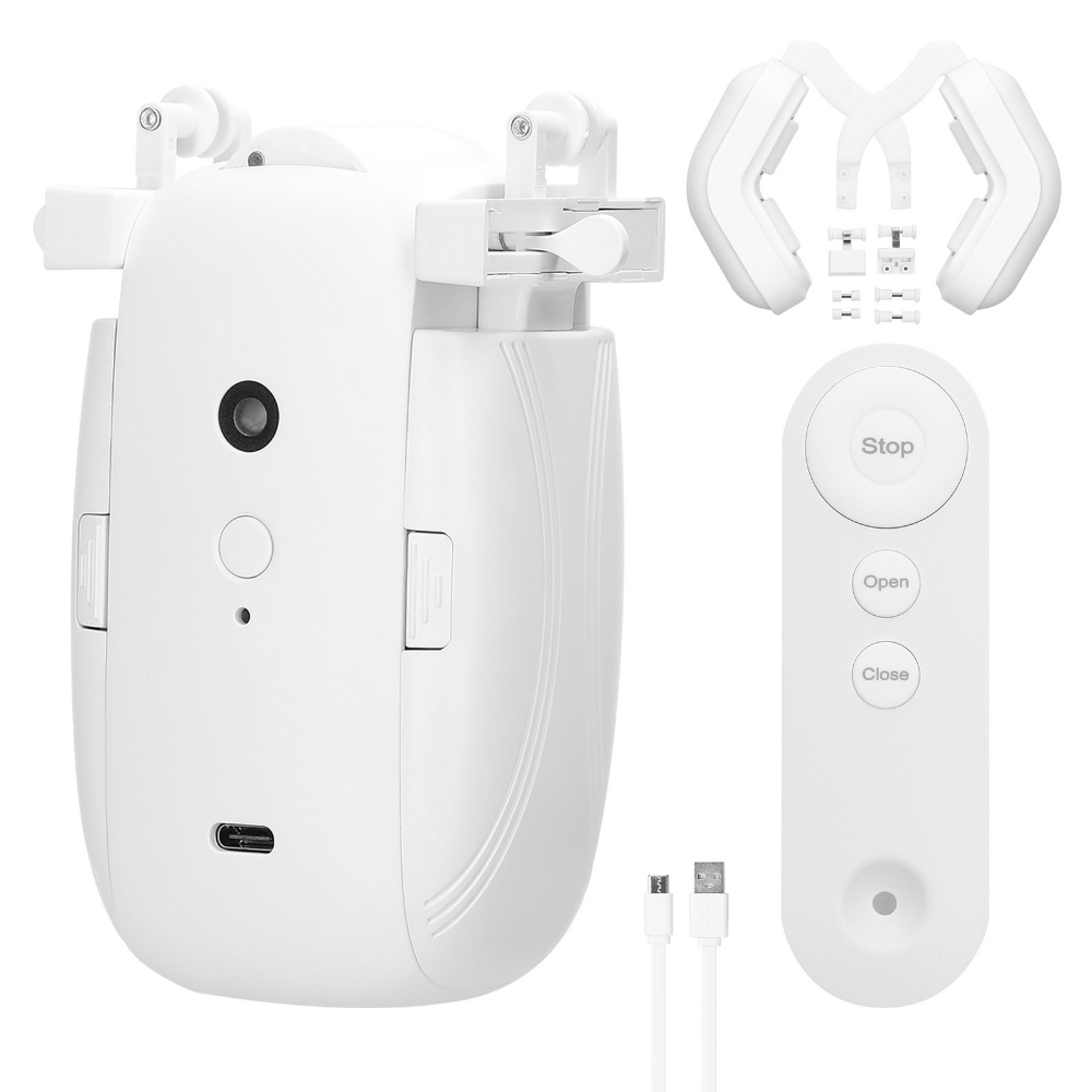 Motorized Curtain Opener with Remote Control and Smart Home Integration All Vera Mart