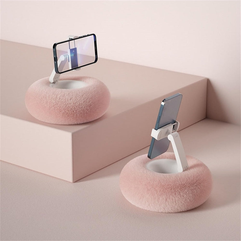 Pillow Phone Holder with Adjustable Slot and Detachable Snack Bowl All Vera Mart
