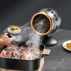 Portable Range Hood with Adjustable Height and 3-Speed Suction for Indoor Cooking All Vera Mart