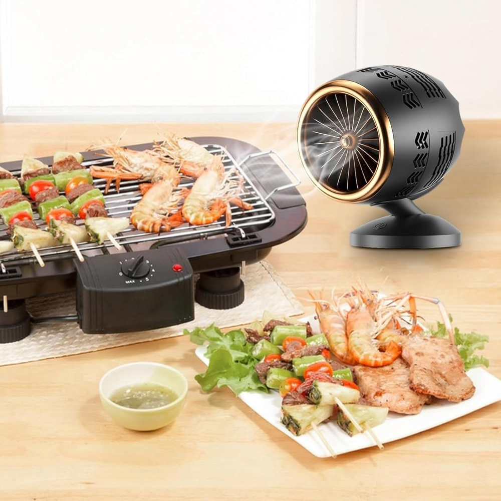 Portable Range Hood with Adjustable Height and 3-Speed Suction for Indoor Cooking All Vera Mart