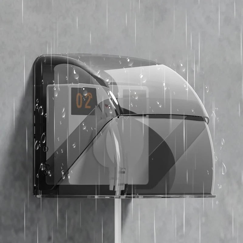 Weatherproof 86 Socket Outlet Cover with Impact Resistant Plastic and Debris Blocking Design All Vera Mart