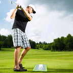 Golf Swing Trainer Mat with Divot Feedback and Impact Marking, Indoor/Outdoor All Vera Mart