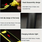 Rechargeable Body Groomer with Four Interchangeable Heads and Floating Blade, Wet and Dry Use All Vera Mart