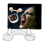 Vampire Fangs with Retractable Mechanism and Storage Case All Vera Mart