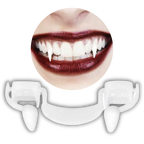 Vampire Fangs with Retractable Mechanism and Storage Case All Vera Mart