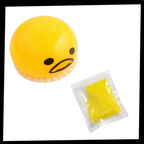 Vomiting Egg Toy with Slime Launcher and Suction Mechanism, Pocket Sized All Vera Mart