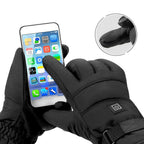 USB Heated Gloves with Quick Heat and Three Power Levels, Water Resistant All Vera Mart