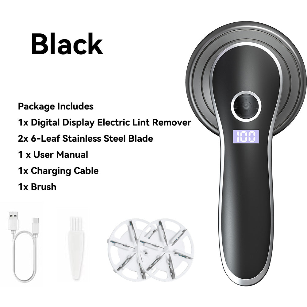 Fabric Shaver with Six Stainless Steel Blades and 90-Minute Battery All Vera Mart