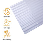Weatherproof Tree Trunk Baffle with Snap Button Assembly, 6-Pack All Vera Mart