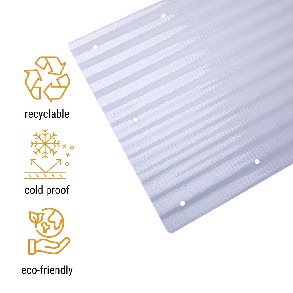 Weatherproof Tree Trunk Baffle with Snap Button Assembly, 6-Pack All Vera Mart