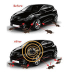 Ultrasonic Rodent Repeller with 12-45kHz Frequency and LED Battery Indicator for Vehicles All Vera Mart
