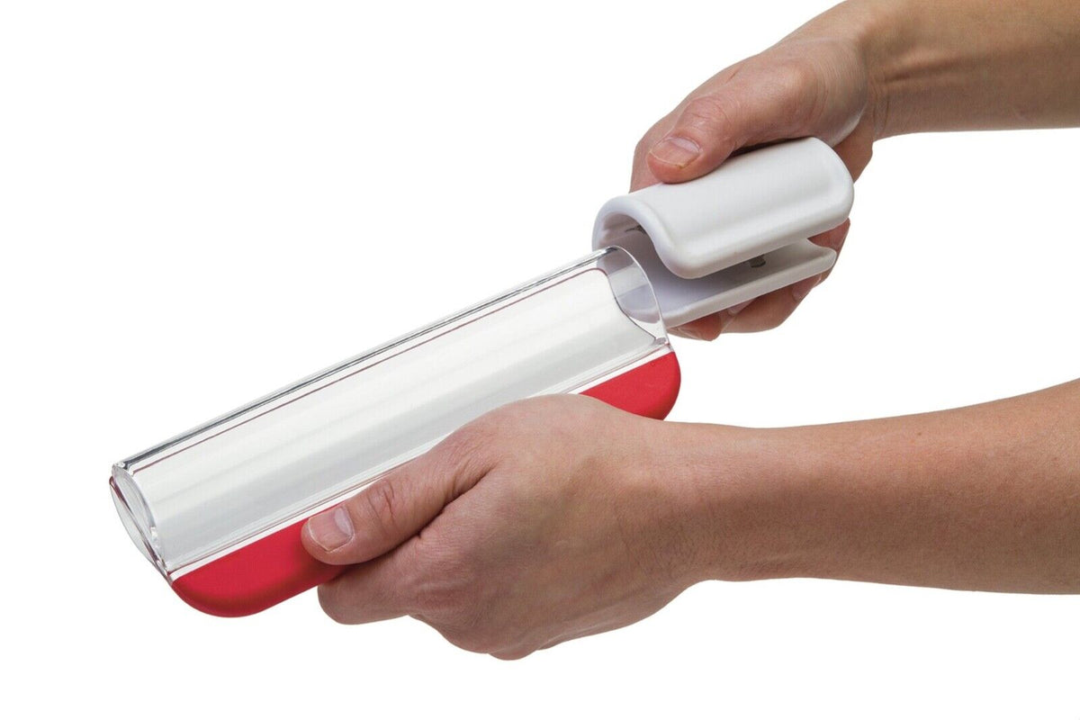 Cherry Tomato and Grape Slicer with Concealed Stainless Steel Blade, Dishwasher Safe All Vera Mart