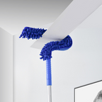 Extendable Ceiling Fan Duster with 180-Degree Flexible Head and Microfiber Bristles All Vera Mart