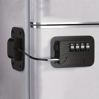 Password Protected Refrigerator Lock with Adjustable Strap and Adhesive Installation All Vera Mart