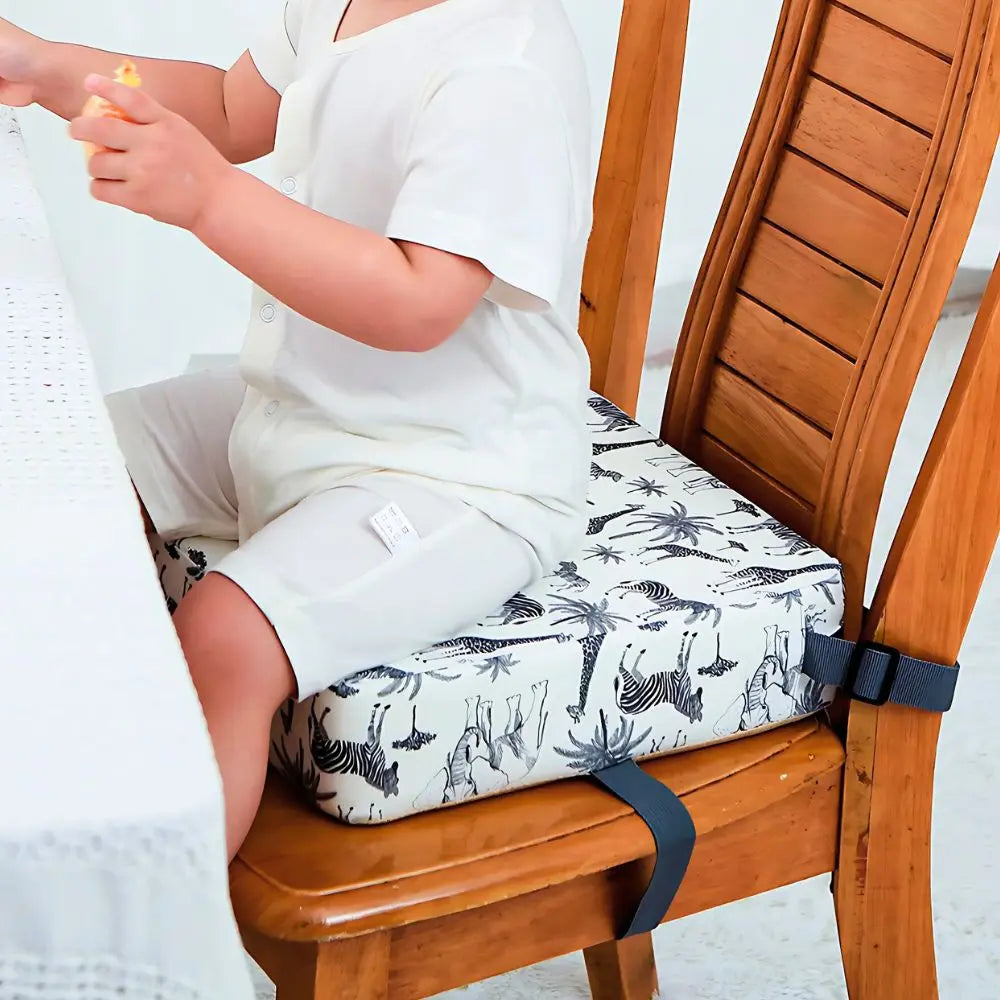Portable Booster Seat with Adjustable Height and Foldable Design for Toddlers All Vera Mart