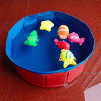 Collapsible Dog Bath Basin with Composite Fabric, 23-Inch Diameter All Vera Mart