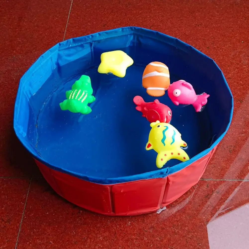 Collapsible Dog Bath Basin with Composite Fabric, 23-Inch Diameter All Vera Mart
