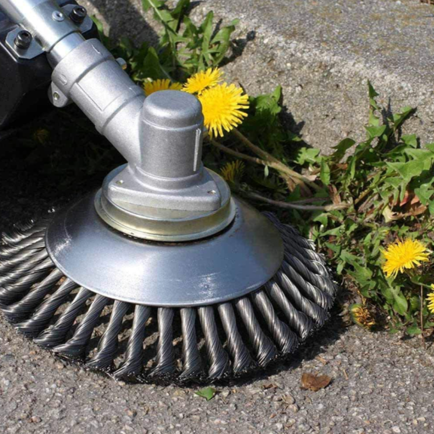 Carbon Steel Trimmer Head with 360 Degree Braided Blades for Standard Trimmers All Vera Mart