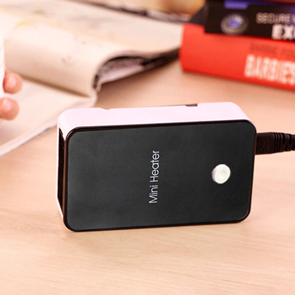 Compact Desktop Heater with Adjustable Tilt and Overheat Protection All Vera Mart