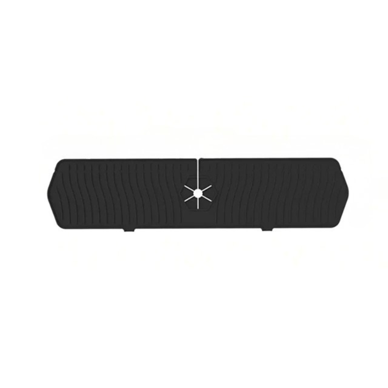 Faucet Splash Guard with Drainage Channels and Non-Slip Base All Vera Mart