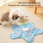 Interactive Feather Cat Toy with Three Speed Modes and Rechargeable Battery All Vera Mart
