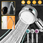 High-Pressure Shower Head with 260 Nozzles and 360-Degree Rotation All Vera Mart