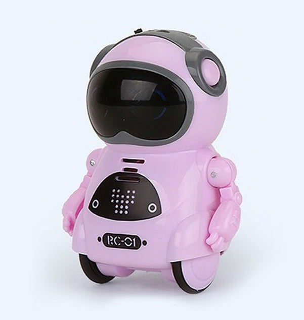 Interactive Voice Command Robot Toy with LED Eyes and Rotating Limbs All Vera Mart