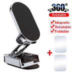 Magnetic Car Phone Holder with 720 Degree Rotation and Foldable Design All Vera Mart