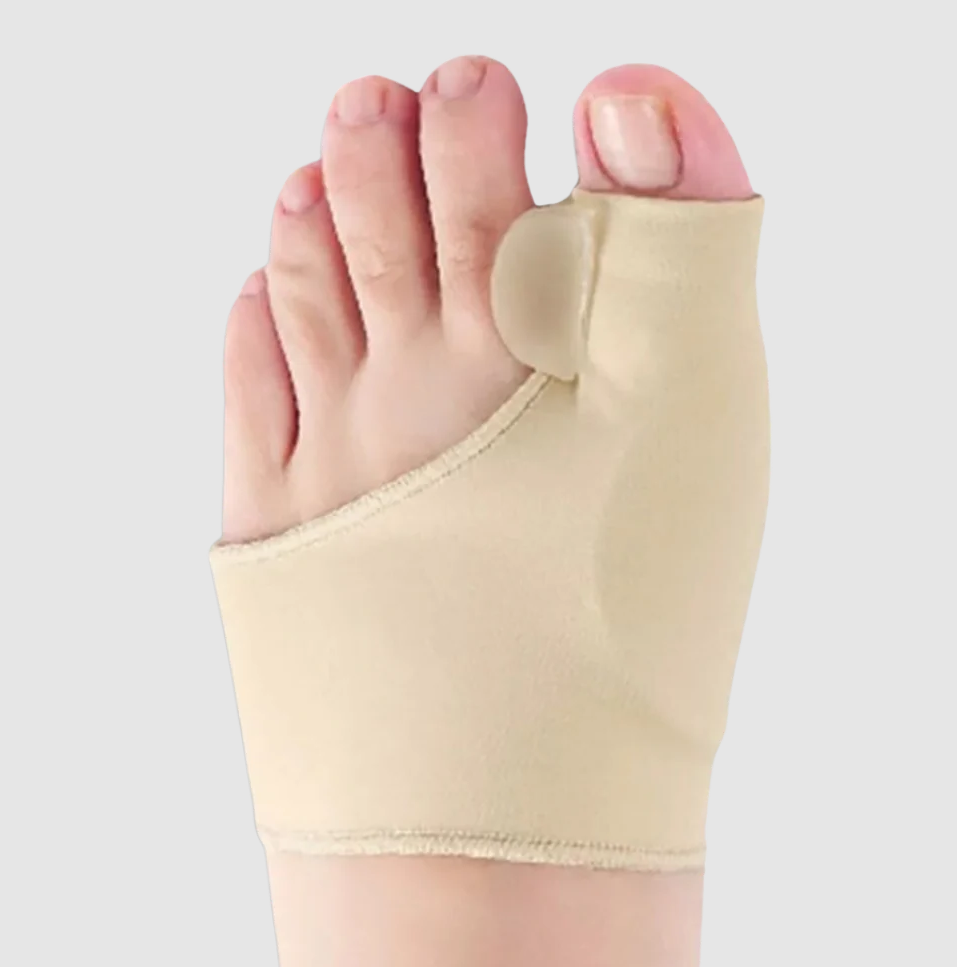 Toe Separator with Silicone Gel Pad and Breathable Elastic Fabric All Vera Mart