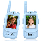 Video Walkie Talkies for Kids with 2.0 Inch Screen and Voice Changing Modes, 2 Pack All Vera Mart