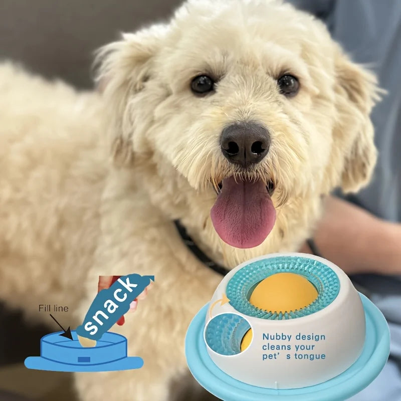 Textured Lick Mat for Cats and Dogs with Grip Base All Vera Mart