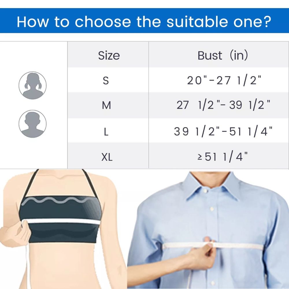 Adjustable Arm Sling with Storage Pouch and Breathable Fabric All Vera Mart