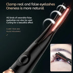 Heated Eyelash Curler with Three Temperature Settings and Curved Comb Design All Vera Mart