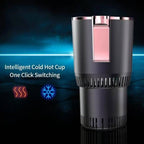 Thermoelectric Car Cup Holder with Dual Temperature Control and LED Display All Vera Mart