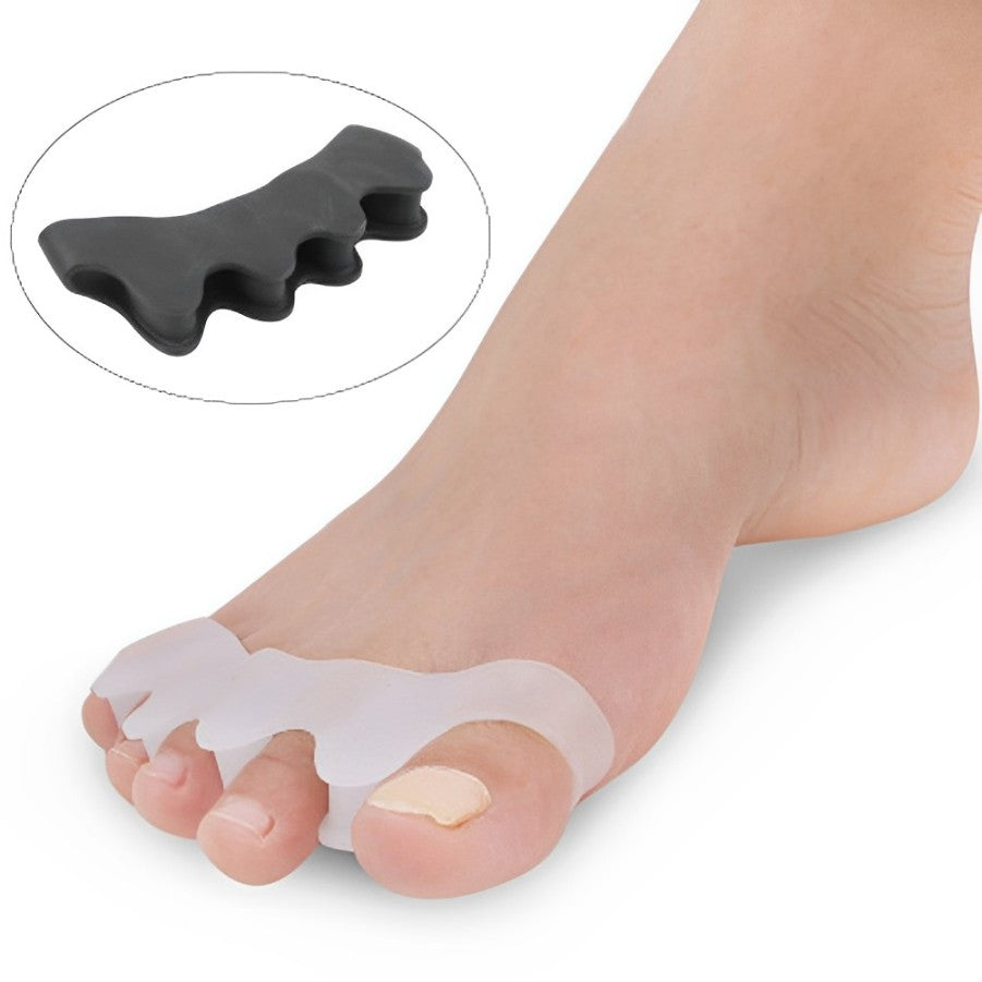 Gel Toe Separator Brace with Silicone Dividers and Secure Fit All Vera Mart