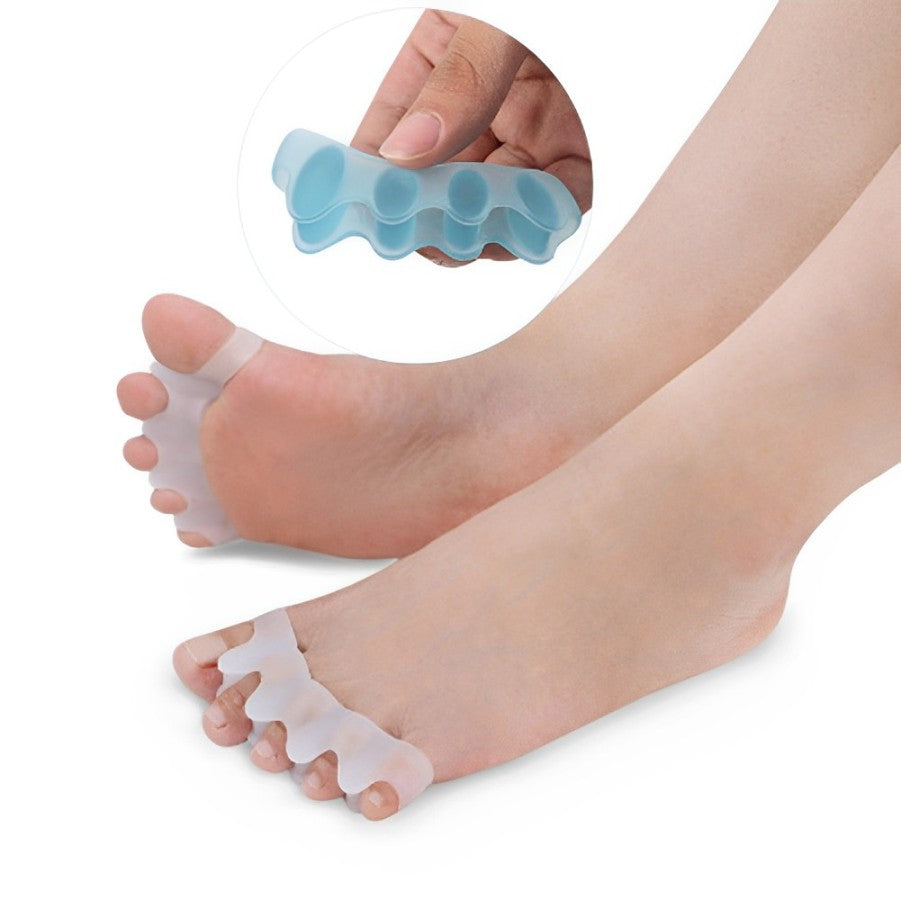 Gel Toe Separator Brace with Silicone Dividers and Secure Fit All Vera Mart