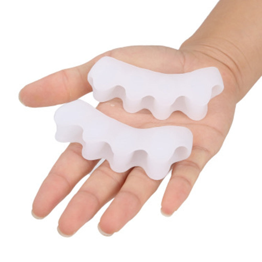 Gel Toe Separator Brace with Silicone Dividers and Secure Fit All Vera Mart