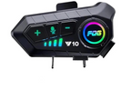 Motorcycle Helmet Headset with Dual Device Pairing and Voice Command All Vera Mart
