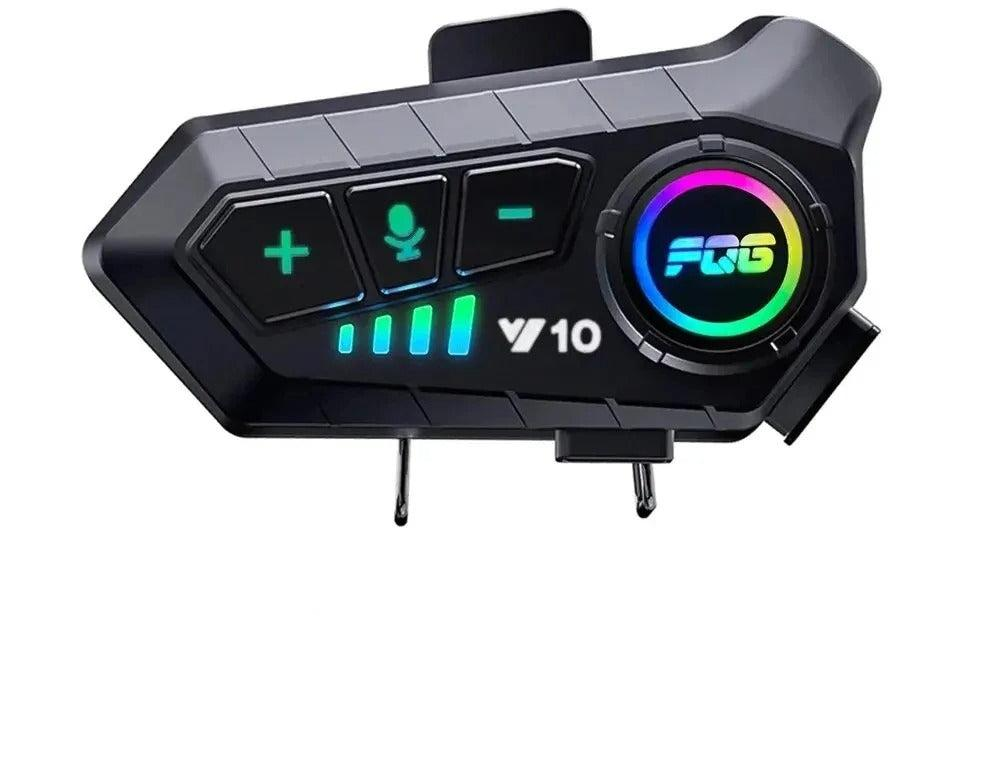 Motorcycle Helmet Headset with Dual Device Pairing and Voice Command All Vera Mart