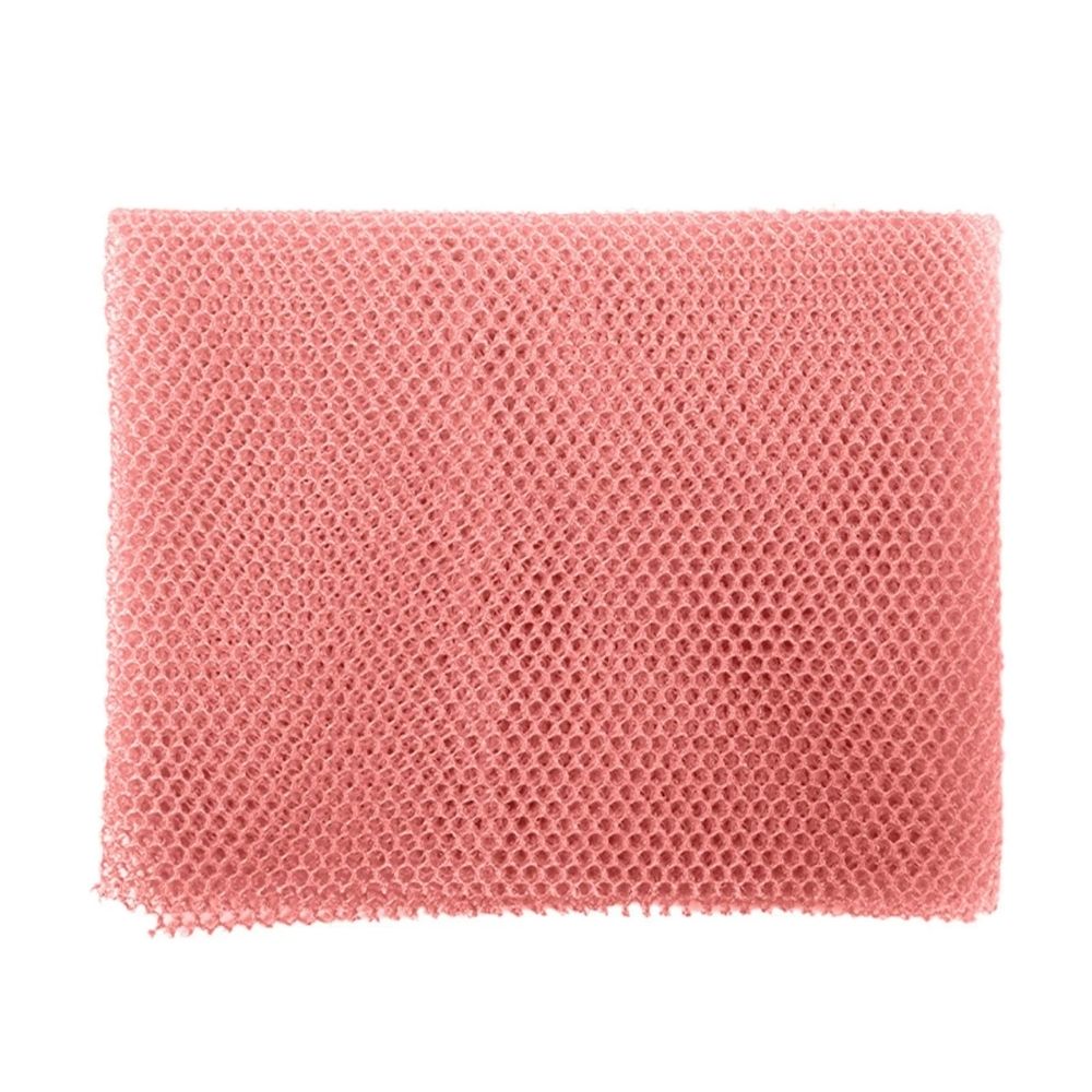 Nylon Exfoliating Body Scrubber with 25.6 Inch Stretch Length and Open Weave Design All Vera Mart