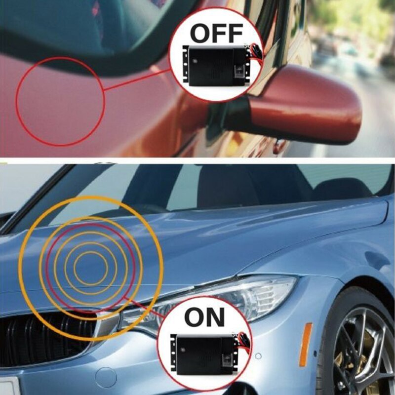Ultrasonic Rodent Repeller with 12-45kHz Frequency and LED Battery Indicator for Vehicles All Vera Mart