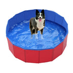 Collapsible Dog Bath Basin with Composite Fabric, 23-Inch Diameter All Vera Mart