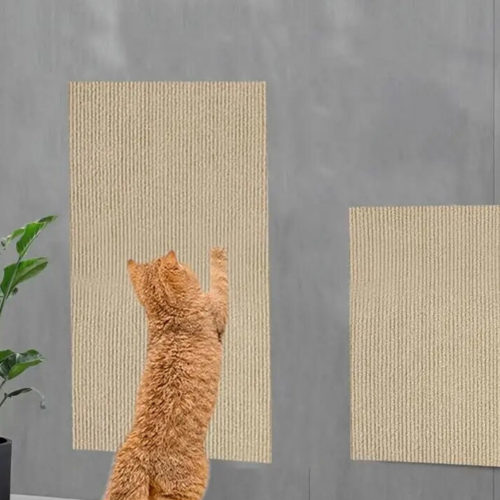 Cat Scratch Protector Mat with Self Adhesive Backing and Nonwoven Fabric All Vera Mart