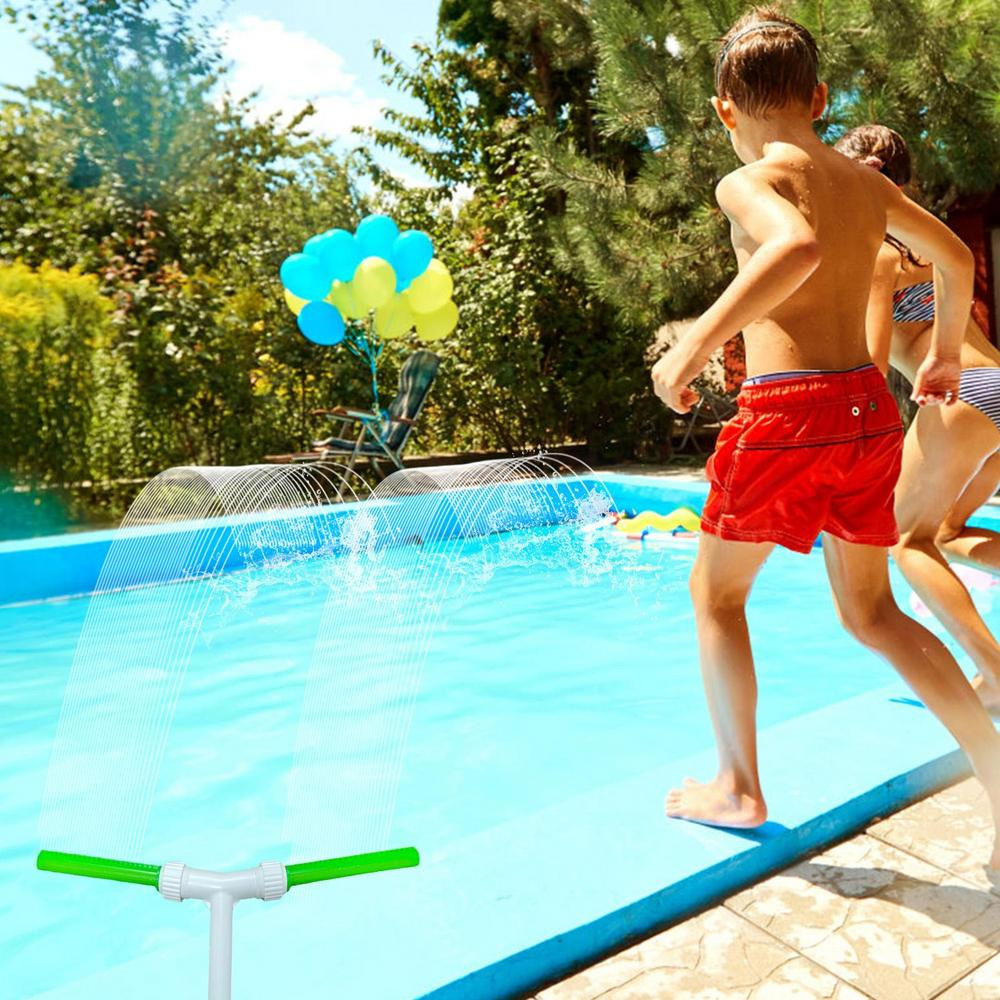 Pool Fountain Spray with LED Light Jets and Adjustable Height All Vera Mart